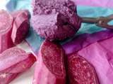 Glaçage à la Patate Douce Violette – Vegan