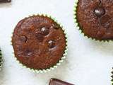 Muffins au Chocolat Sans-Gluten – seulement 8 ingrédients