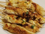 Aiguillettes de poulet marinées