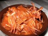 Calamars sauce tomate piquante