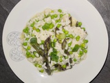 Risotto petit-pois asperges