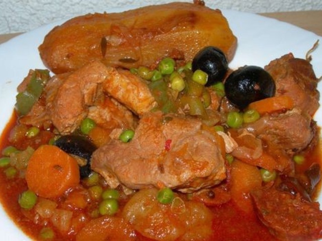 Recettes de Sauté de veau au chorizo