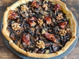 Tarte aux champignons