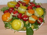 Tomates fourrées au guacamole