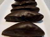 Chocolats fins - figues au chocolat noir