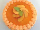 Gâteau d'anniversaire  Peaches'n cream 