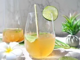 Cocktail gingembre et épices sans alcool