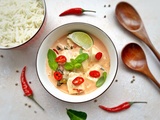 Curry rouge thaï au tofu