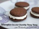 Whoopie chocolat et chantilly Ylang-Ylang