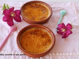 Crème brûlée au caramel salé