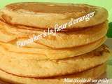 Pancakes à la fleur d'oranger