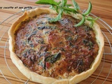 Quiche aux fanes de radis