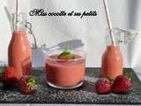 Soupe de fraises au lait ribot