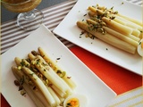 Asperges et huile de cameline