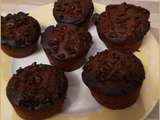Muffins tout chocolat de Julie et Lucie