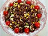 Salade de quinoa et pomme verte