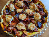 Tarte patate douce/chèvre