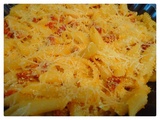 Gateau de pâtes au chorizo et curry