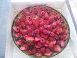 Charlotte   Pistache - Fruits Rouges