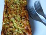 Cake/Flan aux courgettes de weight watchers