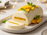 Bûche noël fromage mangue : recette facile et légère