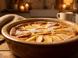 Clafoutis pommes poires vanille simple et inratable