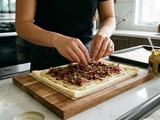 Délice feuilleté au boudin blanc et fromage : une recette savoureuse à découvrir