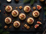Délices épicés : recette gourmande d’amuse-bouches au pain d’épices et fromage frais