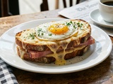 Du Croque-Madame : savoureux mariage de jambon fondant et fromage gratiné