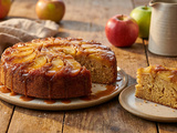 Gâteau pommes caramel : le renversé au beurre salé