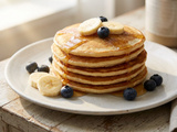 Pancakes banane rapide : 3 ingrédients en 6 min