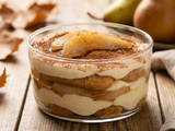 Tiramisu poire vanillée recette express et sans cuisson