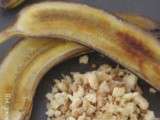 Bananes caramélisées – crumble coco