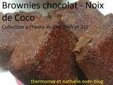Brownies chocolat-noix de coco (collection à l'heure du thé) TM31 et TM5