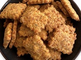 Biscuits Apéro à la Moutarde et au Cheddar