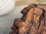 Cake chocolat/café / noix moelleux