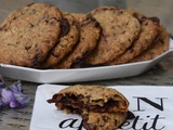 Cookies cœur fondant chocolat