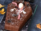 Gâteau cercueil d'Halloween