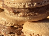 Macarons au café