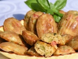 Madeleines aux légumes du soleil