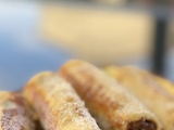 Roulé pain perdu au nutella ❤