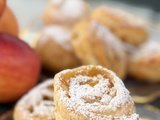 Rouleaux feuilletés aux pommes