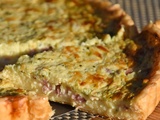 Tarte aux courgettes et aux lardons