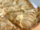 Tarte aux pommes frangipane