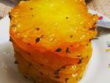 Ananas rôti au thym citronné, anis étoilé & vanille