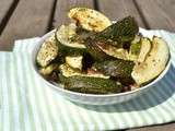 Courgettes grillees