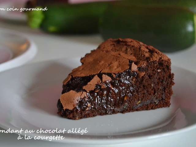 Recettes De Cuisine Allegee Et Fondant Au Chocolat