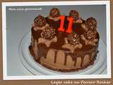 Layer cake au Ferrero Rocher