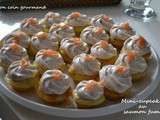 Mini-cupcakes au saumon fumé