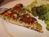 Tarte saumon et brocolis